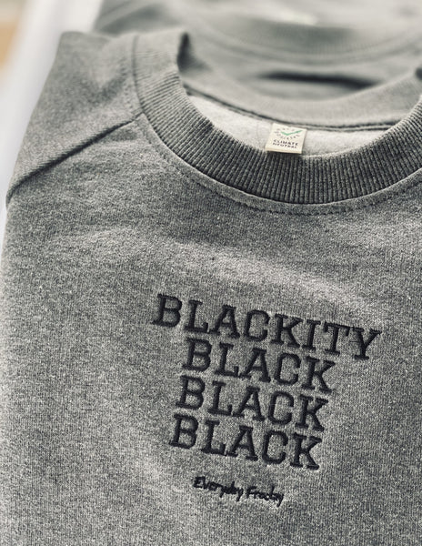SALE - Unisex Sweatshirt | Blackity (Embroidery)